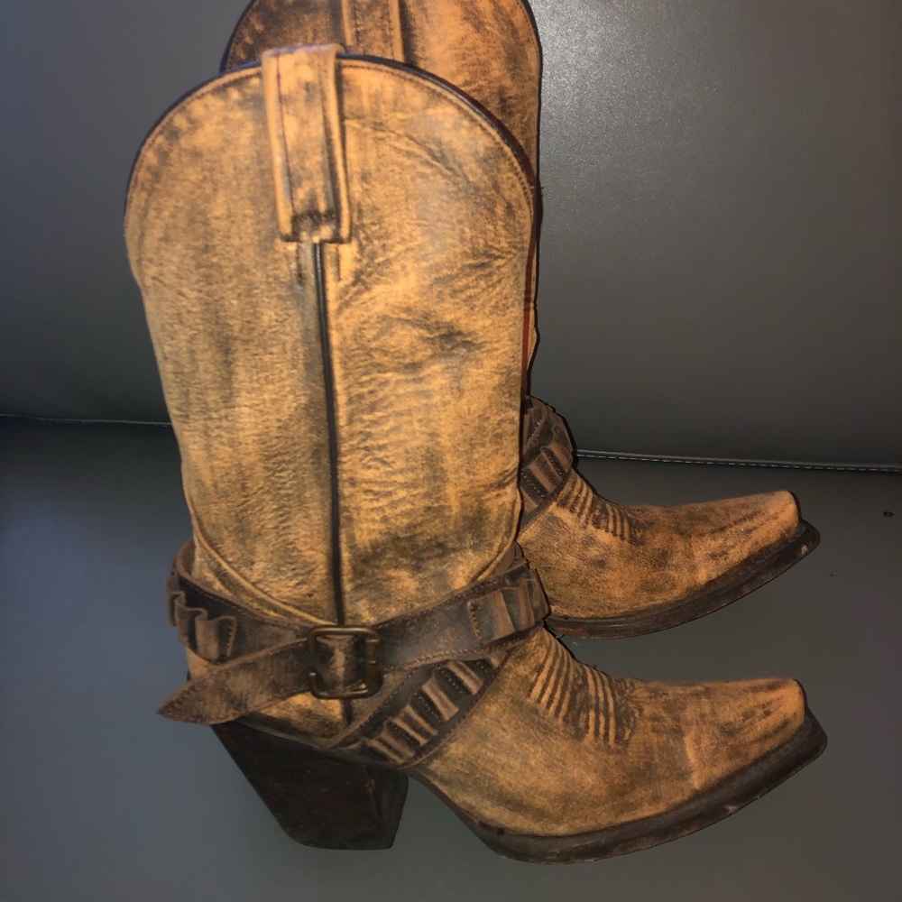 Colt Ford Leather Cowboy Boots